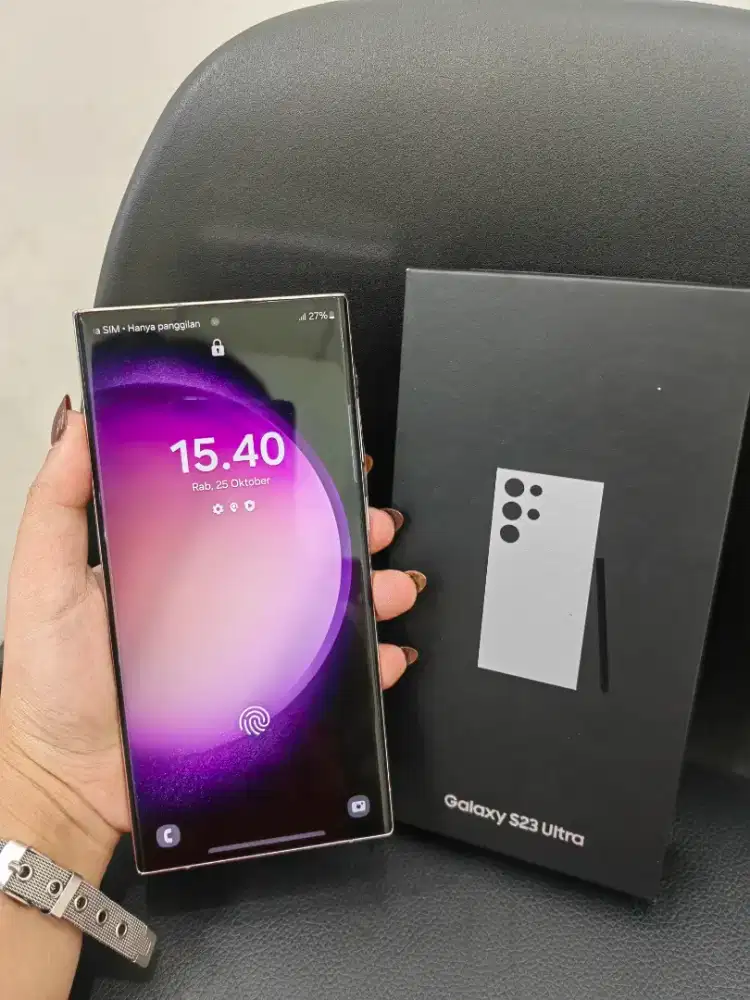 Samsung S23 ultra 12/512 Fulset ori resmi sein no minus