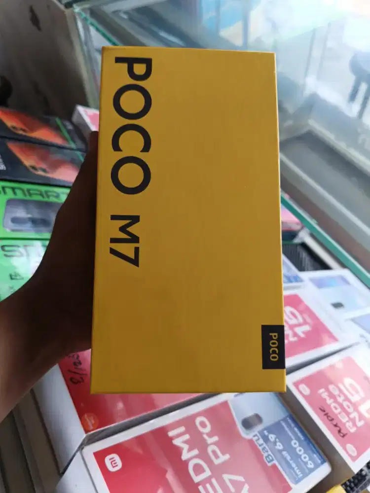 new poco m7 8/256 garansi resmi