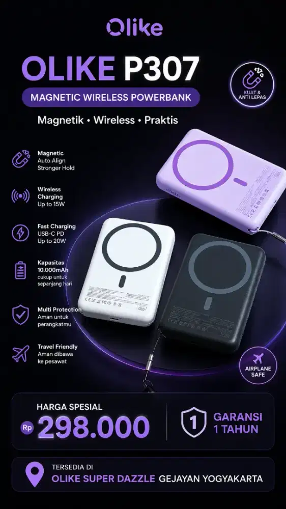 Powerbank Magsafe Olike P307