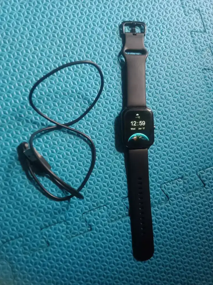 Jam tangan digital QCY watch GTC ,plus casan