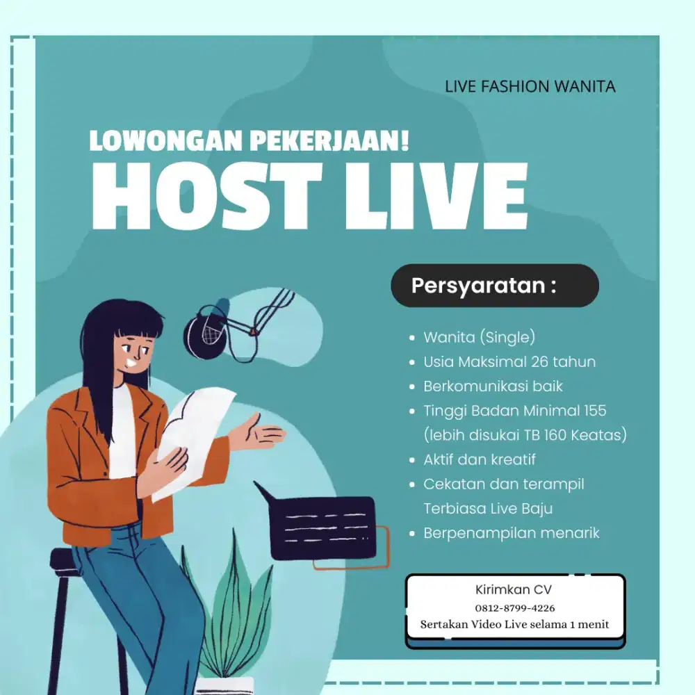 URGENTLY NEEDED HOST LIVE TIKTOK