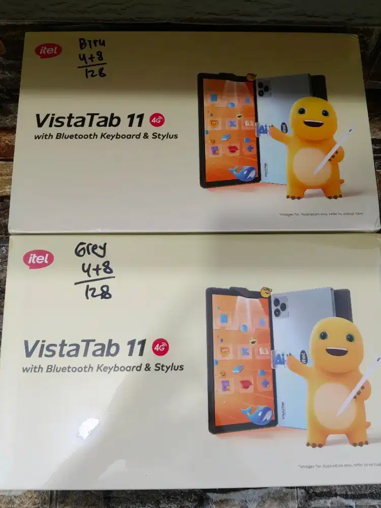 TAB/TABLET ITEL VISTA 11 4/128 +KEYBOARD DAN STYLUS BARU RESMI