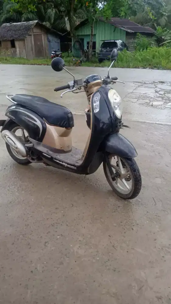 Honda Scoopy 2014 Bekas, Mesin Hidup.