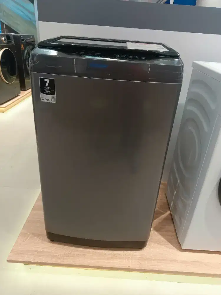 Full Promo Mesin CuciPaling terjangkau merk AQUA 8 KG Favorit Keluarga