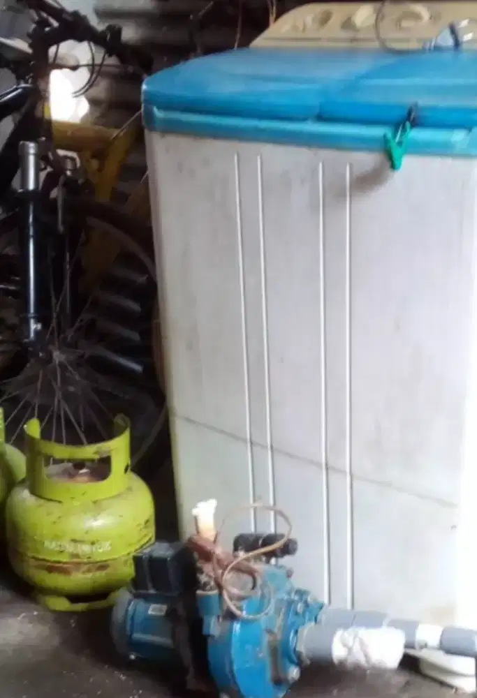 Di jual murah mesin cuci bkas,pompa air jtpam bkas,gas 3 kg