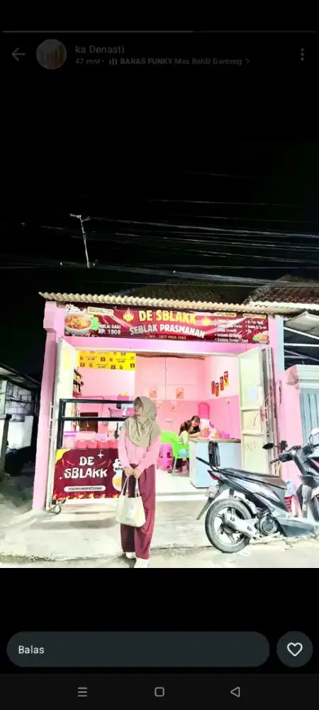 jaga warung seblak / ayam cabe ijo