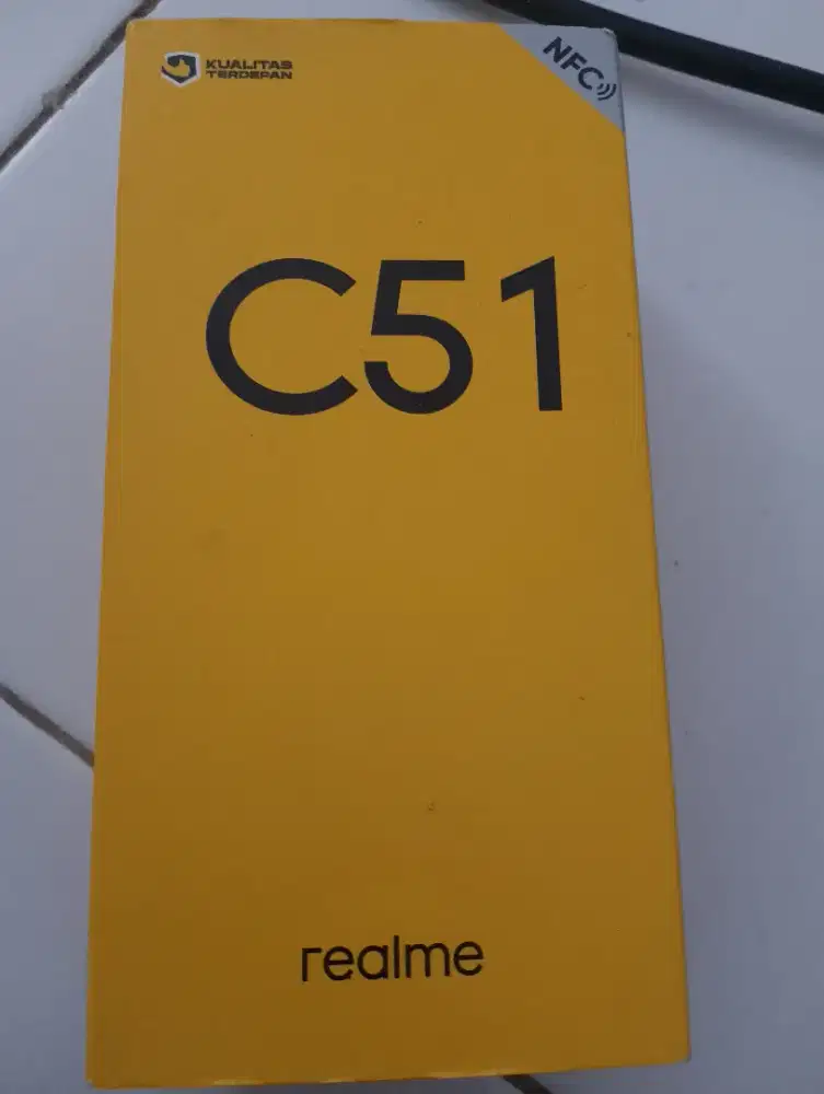 Di jual cepat hp Realme C51 BU