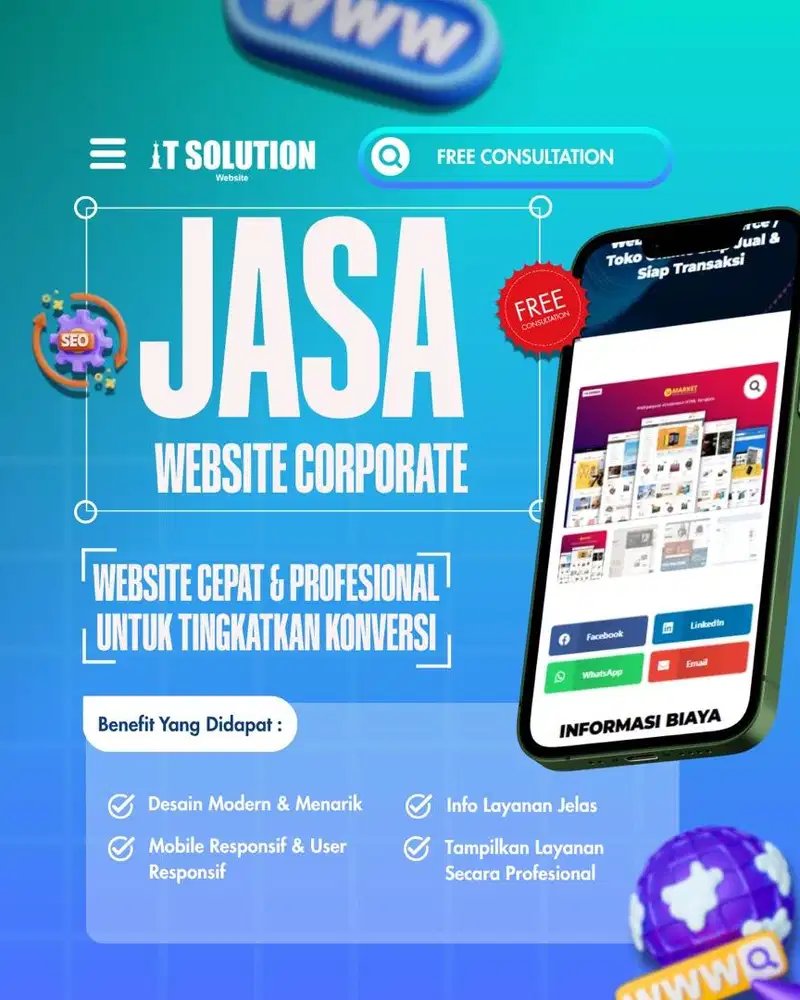 Pembuatan Website Company Profile Profesional