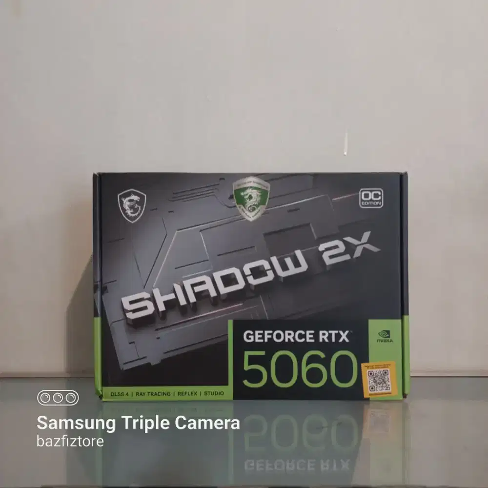 VGA MSI RTX 5060 Shadow 2X OC Garansi SEP 2028