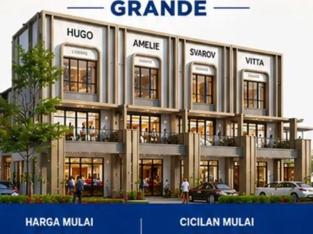 COMMERCIAL 2 Lantai Strategis Dekat BSD Harga Termurah Illago Grande Gading Serpong
