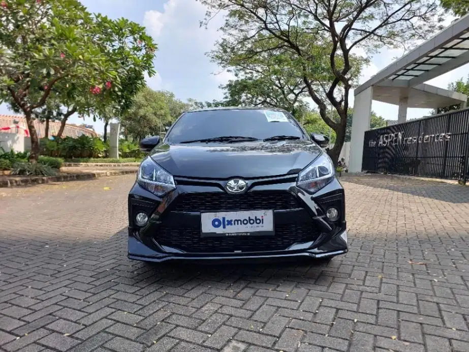 TDP 1 JUTA Toyota Agya 1.2 GR Sport Bensin-AT 2023 Hitam CEZNB