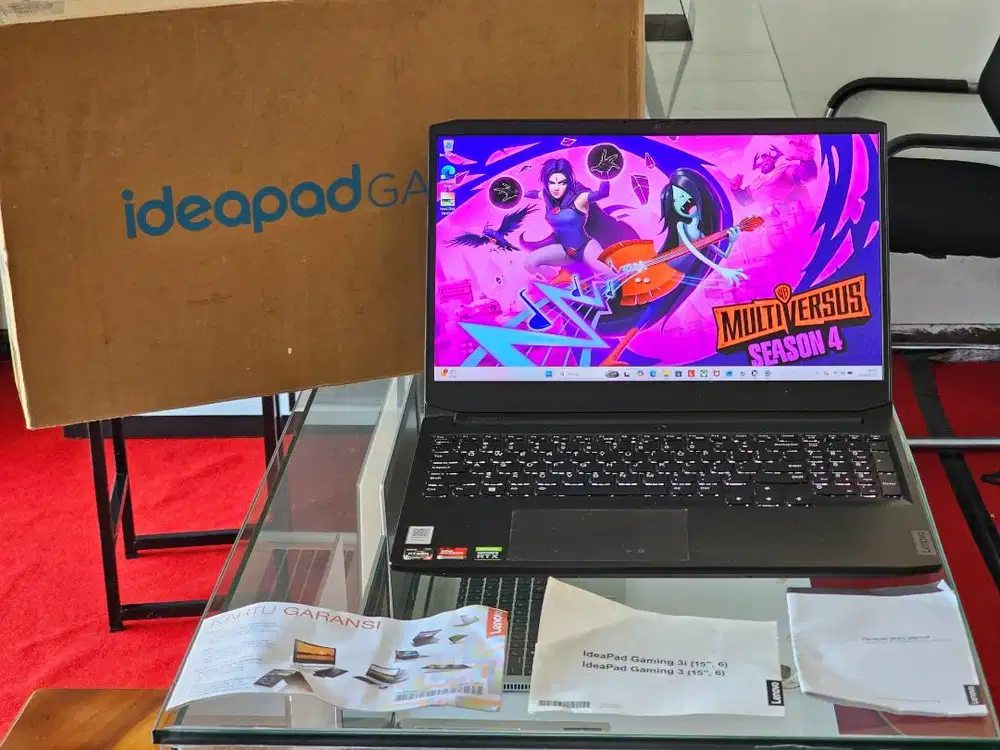 Lenovo ideapad Gaming 3 AMD Ryzen 5 5600H Ram 16 GB SSD 512 GB Nvidia