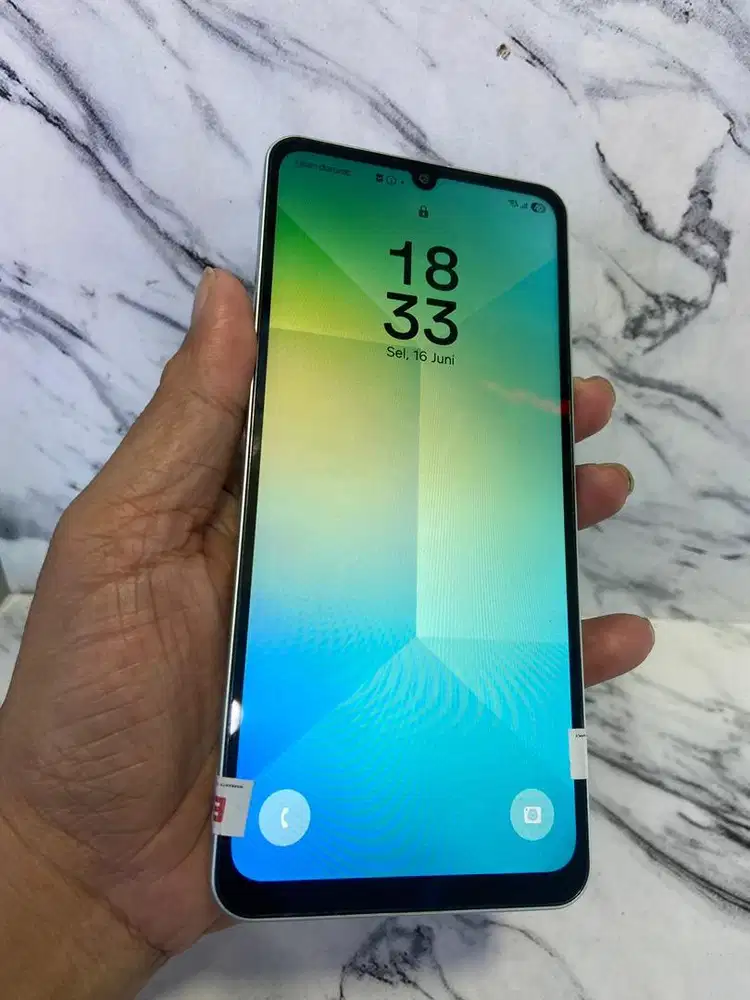 Second SAMSUNG A06 5G 6/128gb GREEN Sebatangkara Mantapp