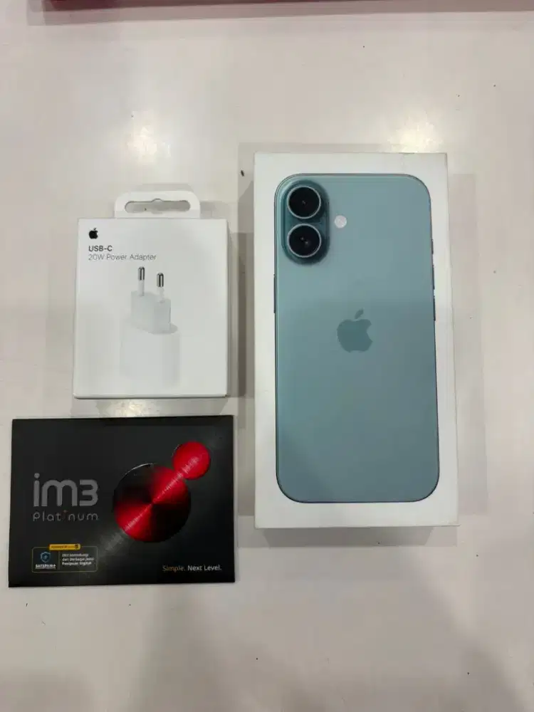 KREDIT IPHONE 16 128GB GARANSI RESMI TANPA DP