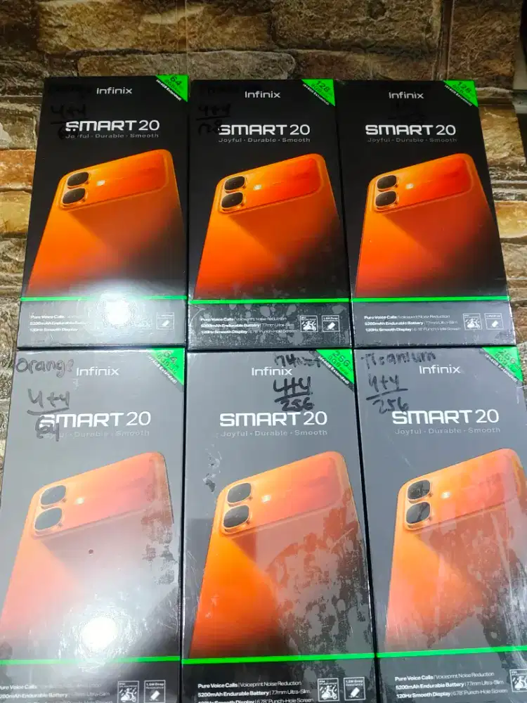 INFINIX SMART 20 4/64,4/128,4/256 BARU SEGEL RESMI INFINIK