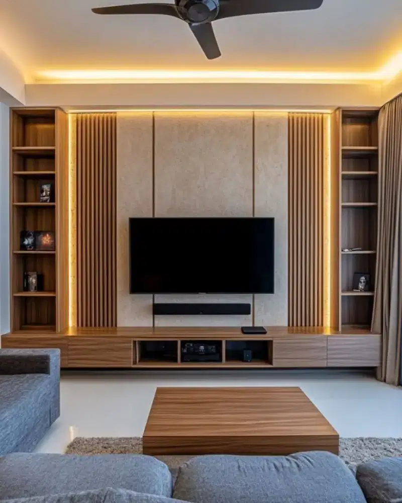 Backdrop TV termurah