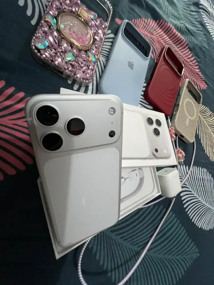 Iphone 17 pro max 256 full set beacukai