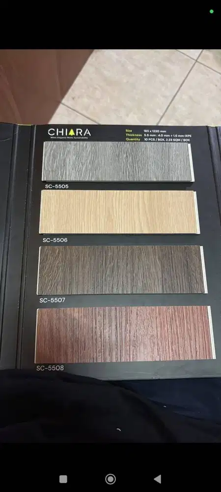 SPC dan Vinyl lantai