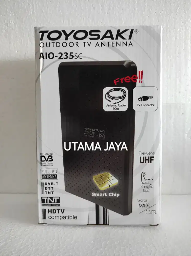 ANTENA DIGITAL INDOOR/OUTDOOR TOYOSAKI AIO-235SC (BARANG BARU)