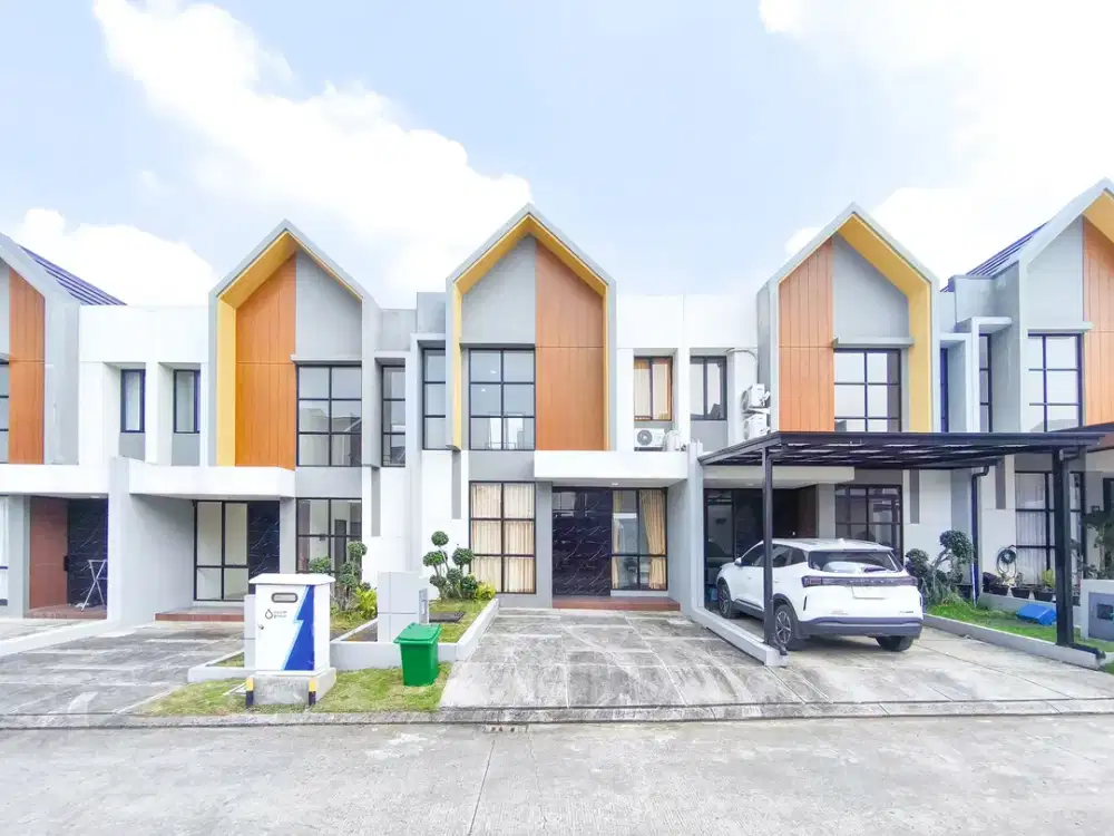Rumah Strategis 10 Mnt ke Pintu Tol BSD Barat SHM Dibantu KPR J-47270