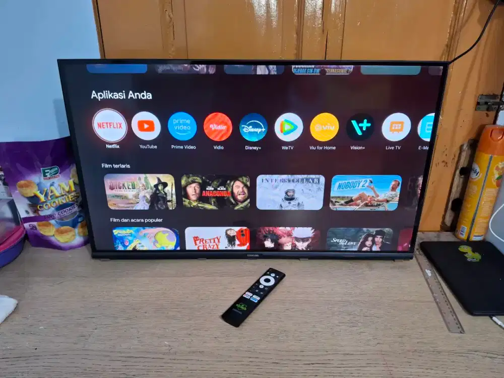 COOCAA Smart TV 32Z72 Display 32inch Normal Minus Dikit Murah