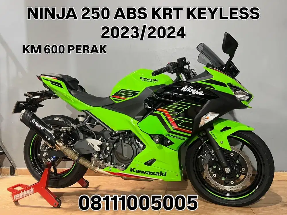KM BARU 600 PERAK KAWASAKI NINJA 250 FI ABS SE KRT KEYLESS LIKE NEW