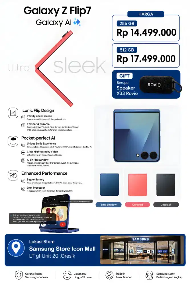 Galaxy Z flip 7 512gb