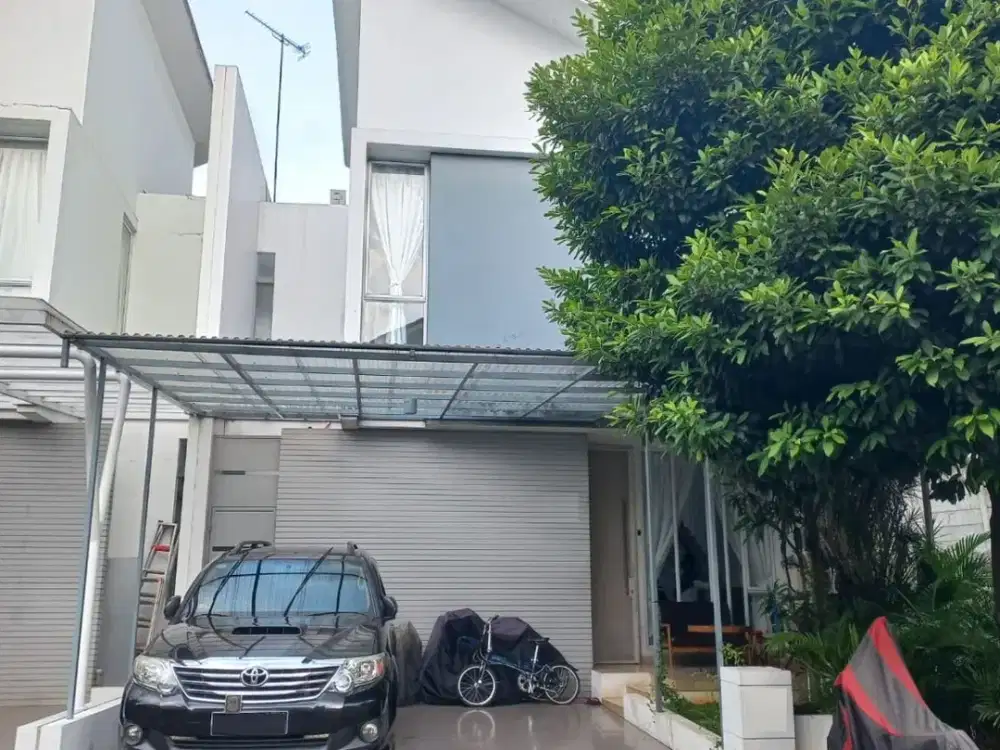 Rumah 2 Lantai dalam Cluster di Sektor 9 Bintaro Jaya