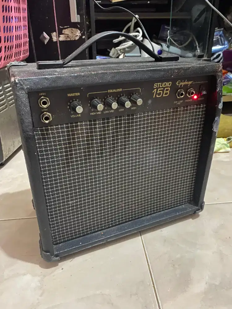 Dijual ampli speaker bass ephiphone