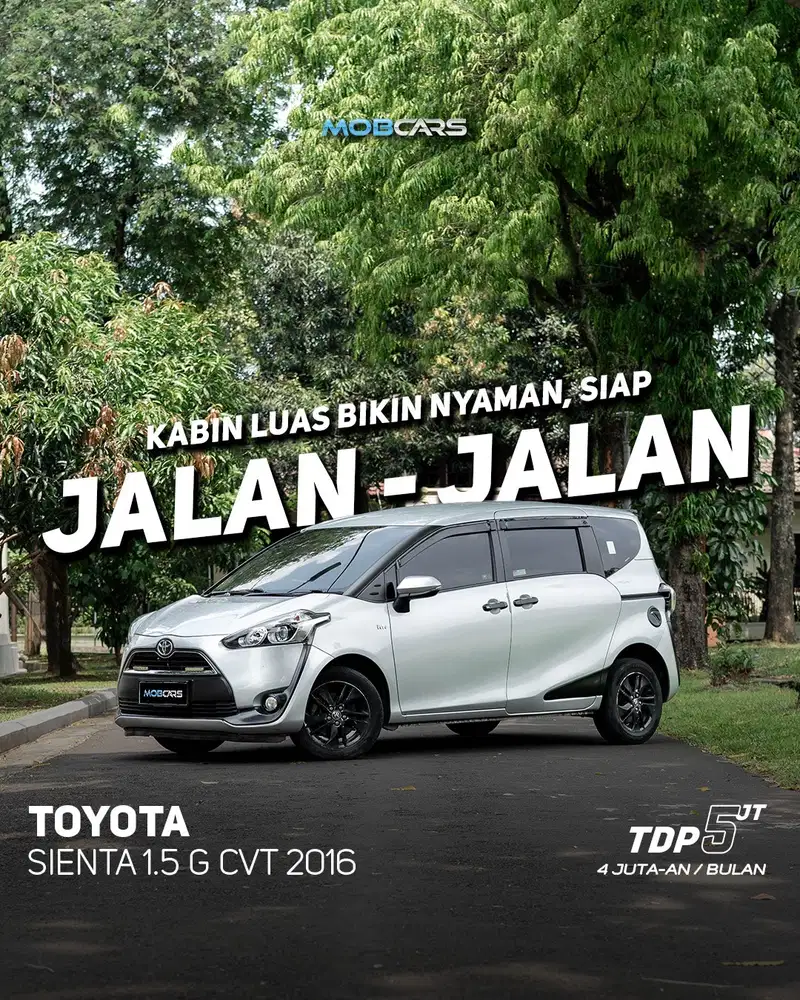 SIENTA G 1.5 CVT 2016