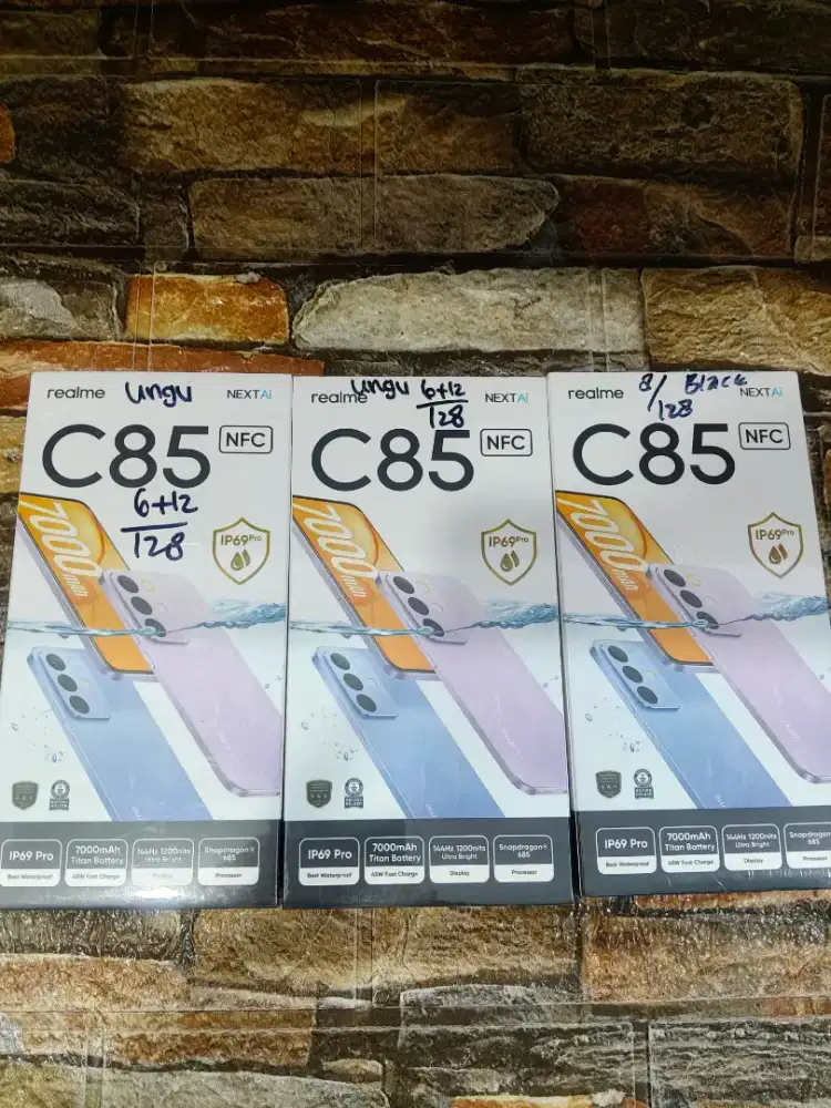 REALME C85 6/128,8/128 BARU SEGEL GARANSI RESMI REALMI