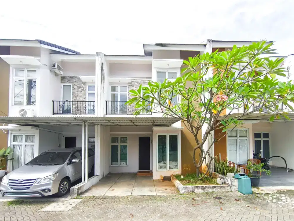 Rumah SHM 2 Lt Siap KPR 15 Mnt ke Scientia Square Park J-41131