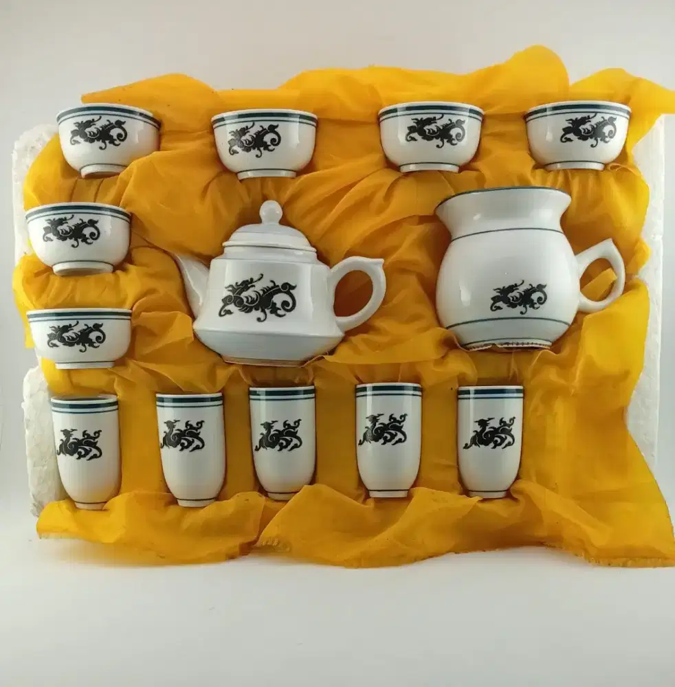 set tea ikan 3D gongfu cha