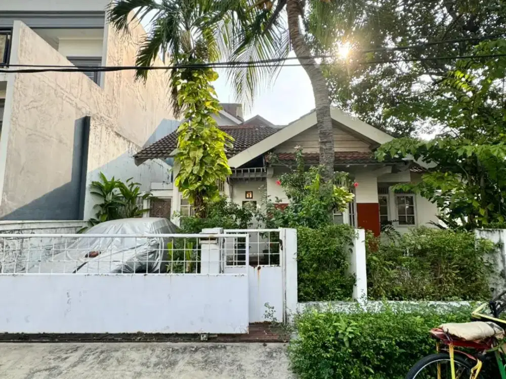Rumah Asri Posisi Hook Halaman Luas di Bintaro Jaya