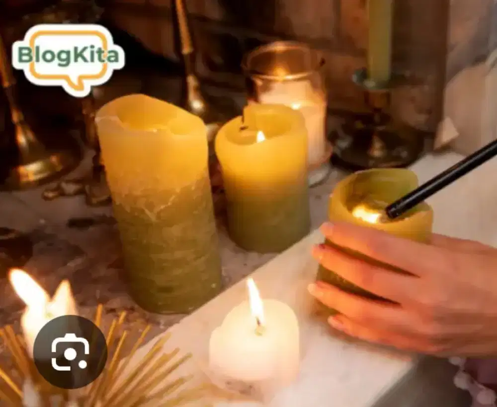 Dibeli Lilin Bekas Pekong/Vihara dll