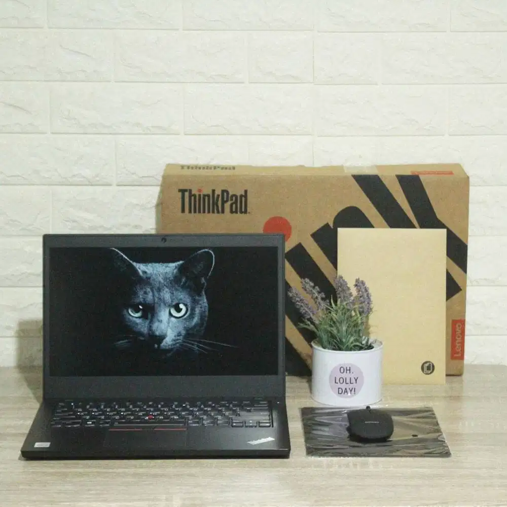 Thinkpad L14 Core i5-10210U SSD 256GB + Mouse Wireless Laptop MURAH !!