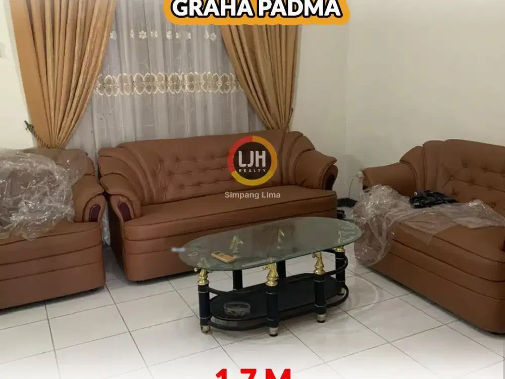 Dijual Rumah Graha Padma, 3 KT 1 Km, Semarang Kota