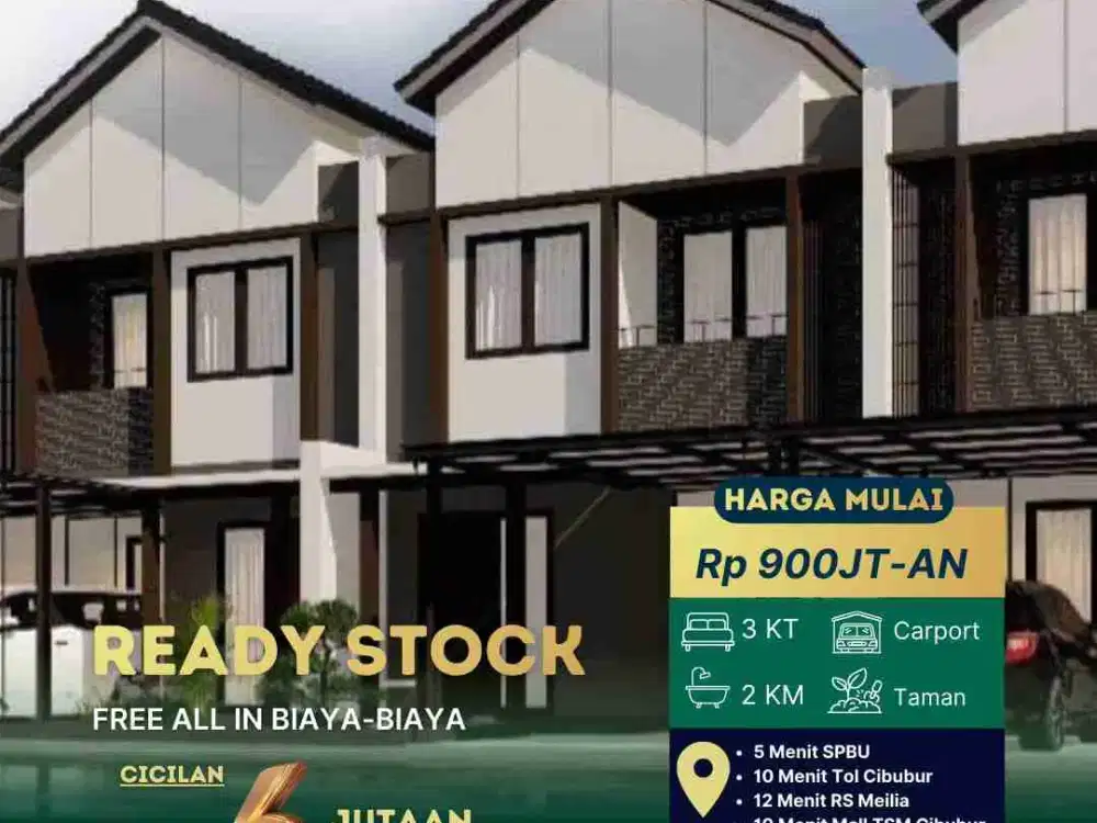 Rumah Premium Cibubur dengan Harga yang Masih Masuk Akal