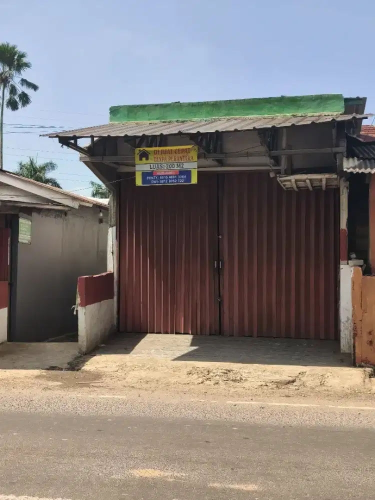 Dijual Toko Sekaligus Rumah