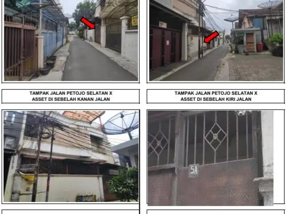 DIJUAL RUMAH TINGGAL PETOJO SELATAN – JAKARTA PUSAT VIA LELANG CESSIE