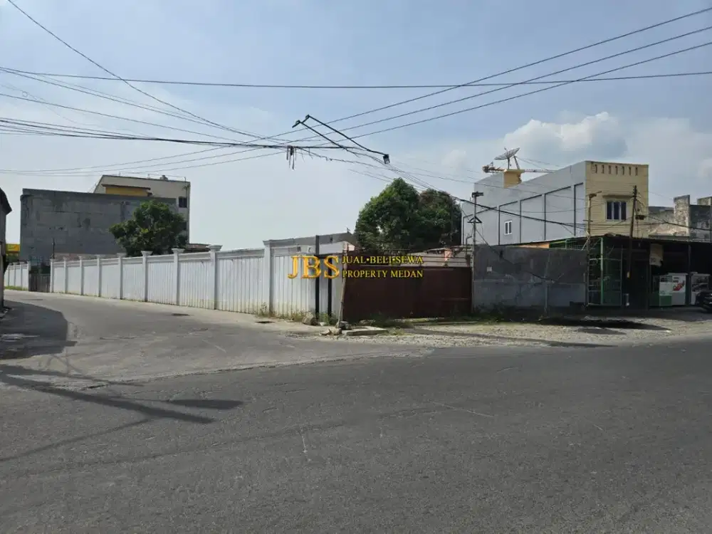 Dijual Tanah Kosong Lokasi Strategis di Jalan Sunggal simp Jl. Tapian Nauli Ps.1 - Medan