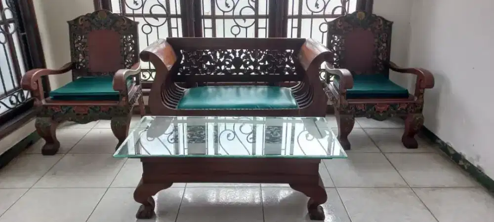 Jual murah meja kursi jati