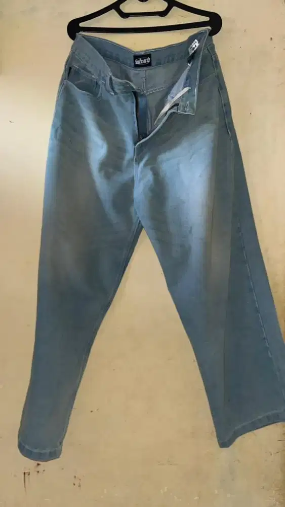 Celana Long Blue Jeans Baggy