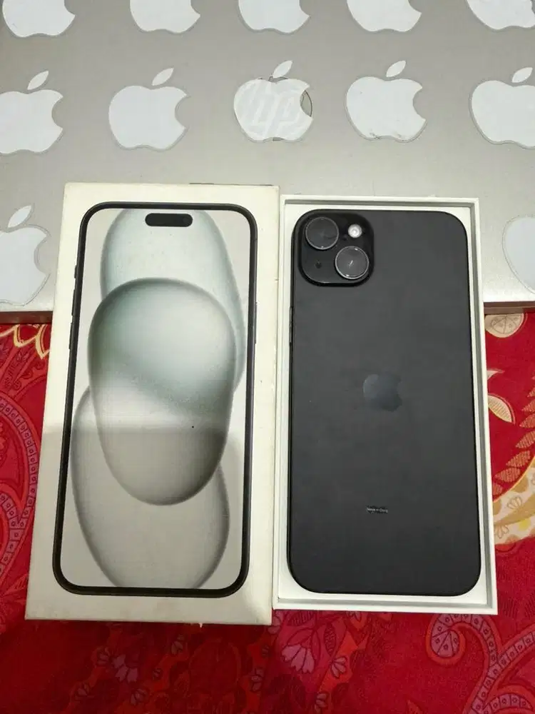 iphone 15 PLUS 128 black ibox