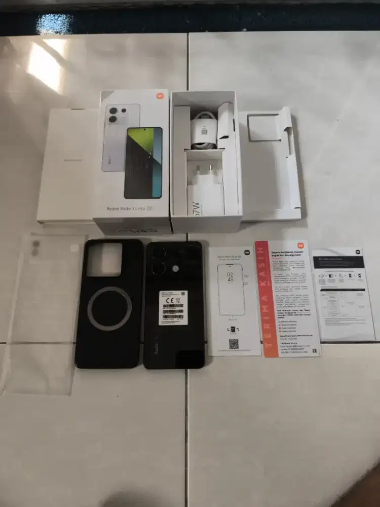 Redmi note 13 pro 5G 12/512 midnight black mulus