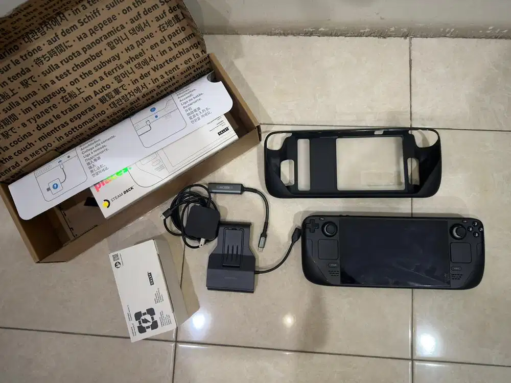 For Sale Used Steam Deck LCD SSD 1TB Complete Package + Bonus