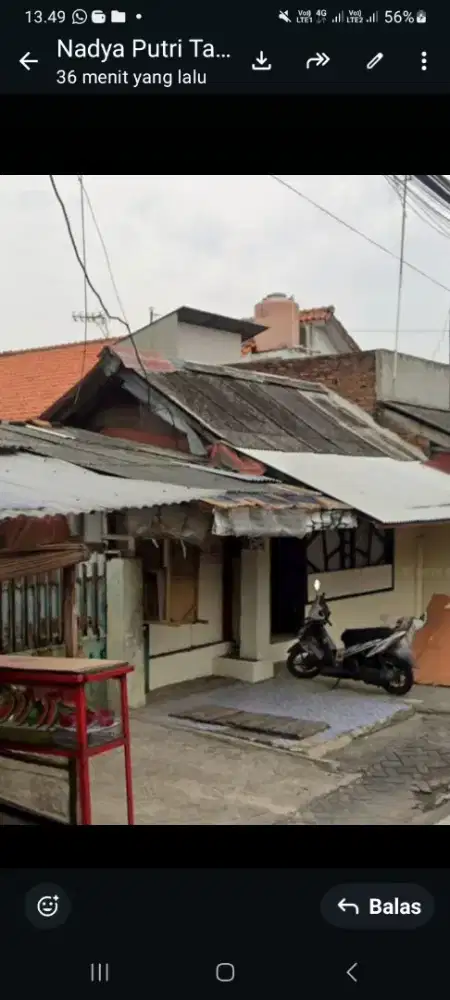 Di jual 2 ruko dan lahan parkir