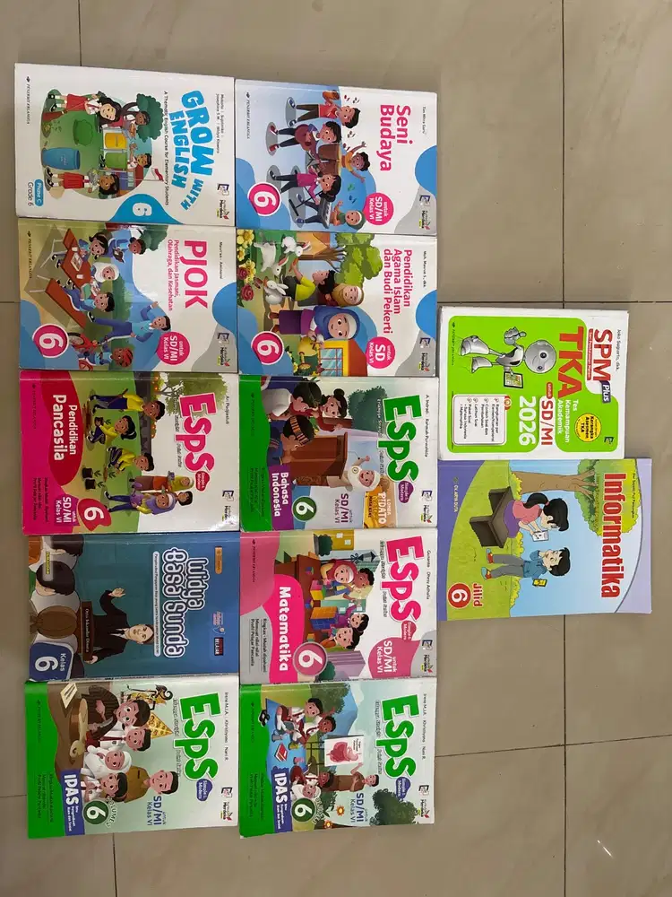 Buku ESPS Erlangga kelas 6