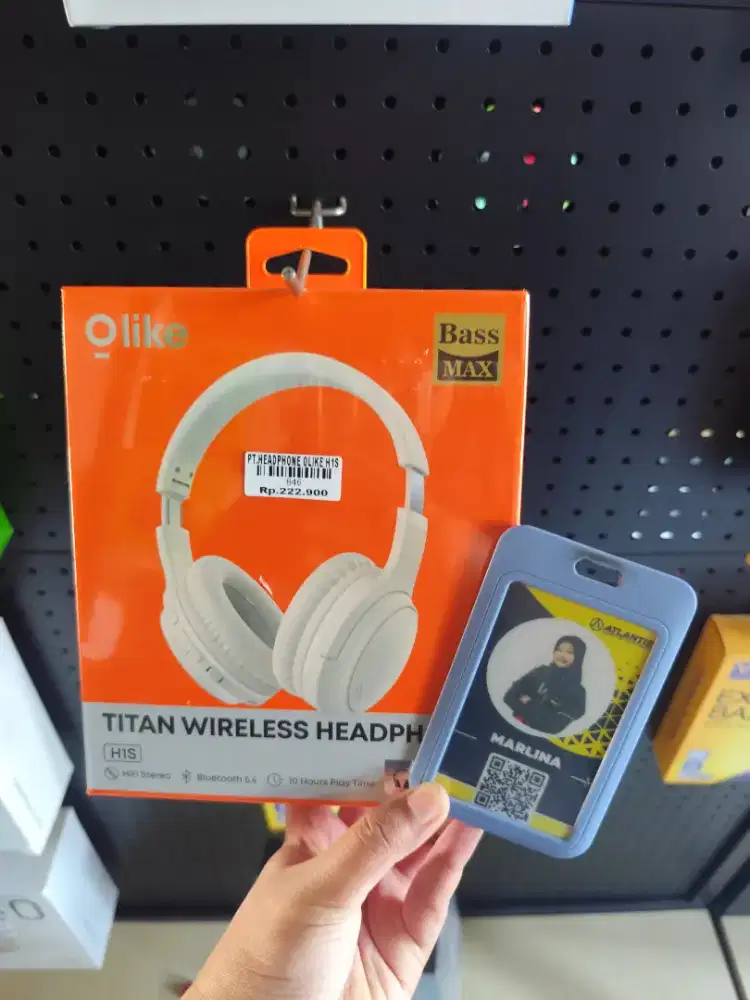 HEADPHONE WIRELESS OLIKE H3 | ATLANTIS DAHSYAT