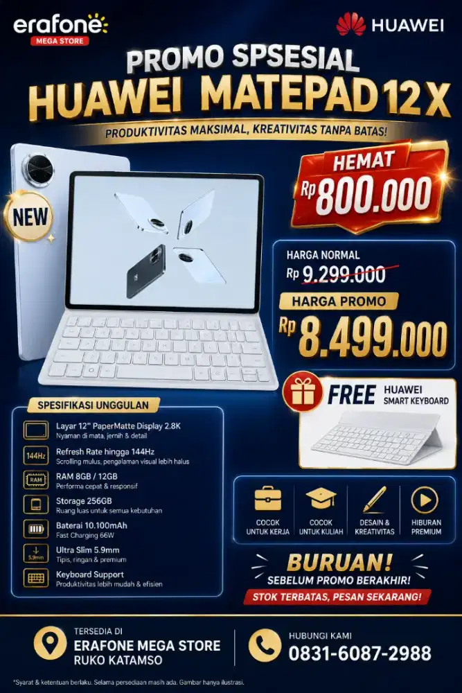Huawei matepad 12X 2026